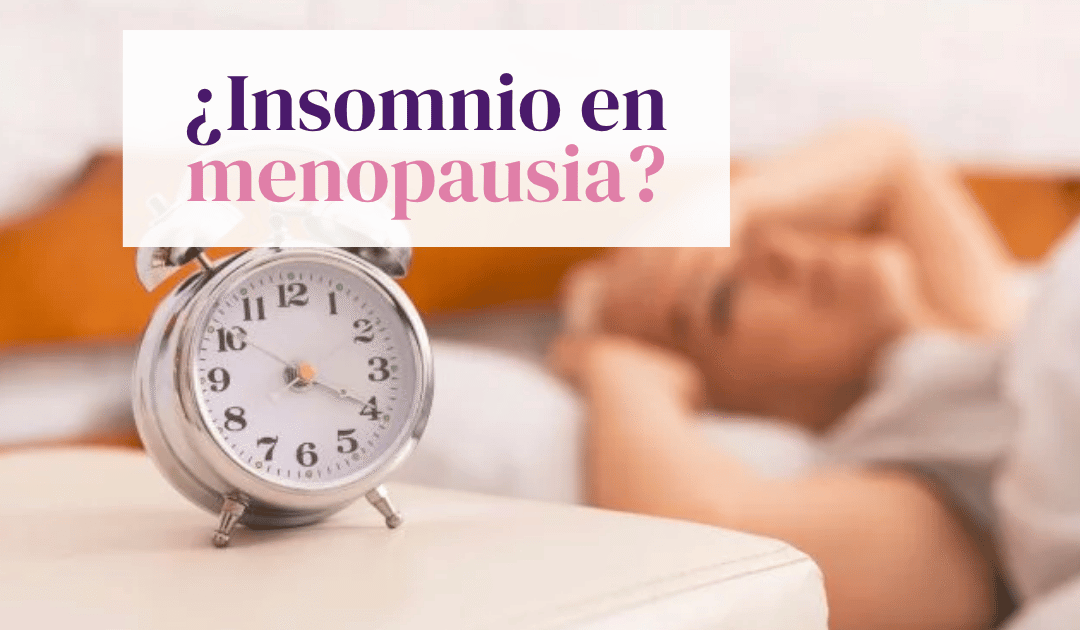 Por qué tengo insomnio en la menopausia