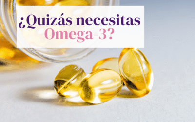 ¿Cansancio? A los 40 no fallas tú, falla tu omega-3